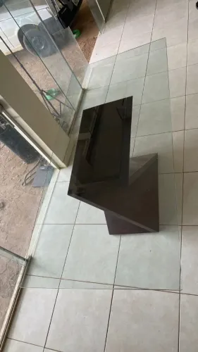 Mesa de vidro resistente 210cm x 95cm
