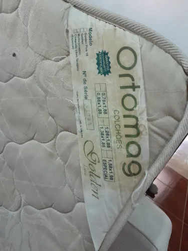 Colchão casal Ortomag 