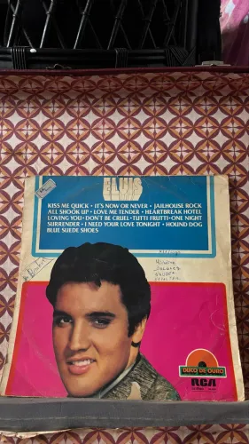 LP Elvis Presley - Disco de Ouro 1977 | RCA Vinil Brasileiro