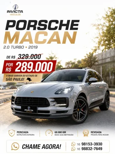 Porsche Macan 2.0 Turbo 237/252cv 2019