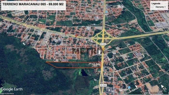 Terreno Maracanau CE 065 69.000 M²