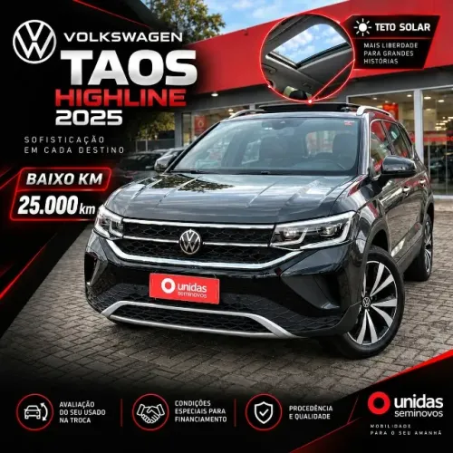 Volkswagen Taos Highline 1.4 250 TSI Flex AUT 2025