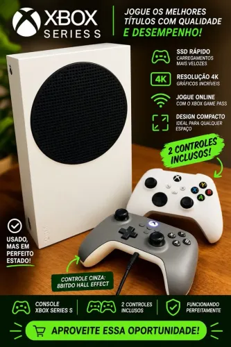 Xbox Series S - 2 controles