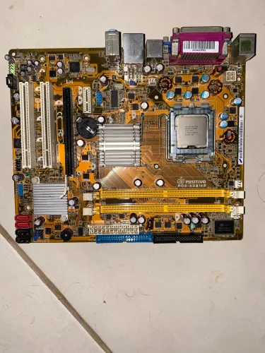 Placa Mãe e Processador