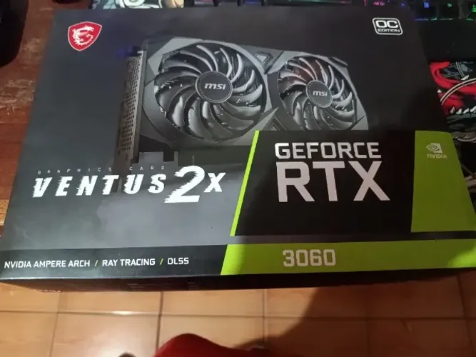 RTX 3060 MSI 12gb - Usado - Excelente estado