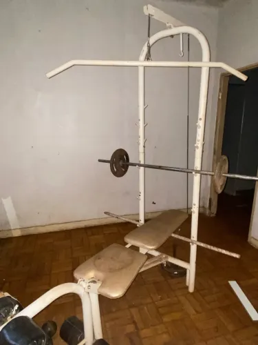 Vendo aparelho de academia caseiro