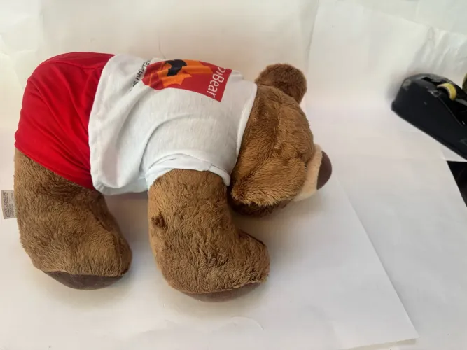 Urso de Pelúcia Colecionável Maple Bear original- logo fundamental