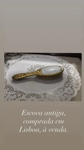 Escova antiga década de 50