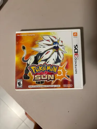 JOGO POKÉMON SUN PARA NINTENDO 3DS