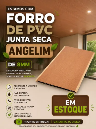 FORRO PVC AMADEIRADO