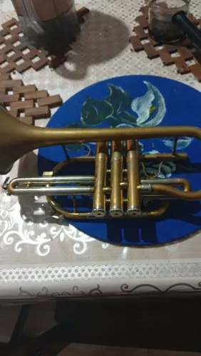 Cornet decapado 2 gatilhos si bemol