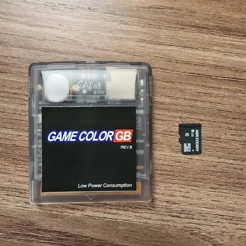 Cartucho Game Boy Color GB Rev.B - OS V4 EDGB - Everdrive - 2750 jogos, 8gb - Mídia física