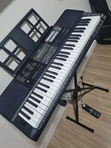 Teclado Cassio CT-X800 + Pedal + Suporte + Capa