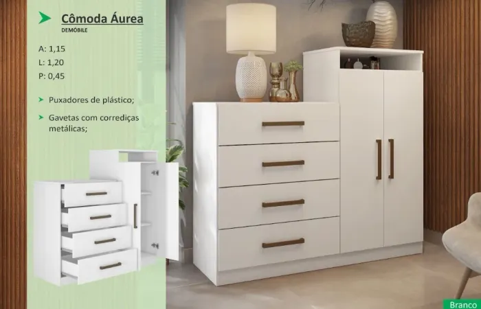 Cômoda Áurea