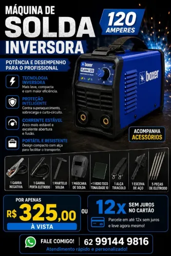 PROMOÇÃO MAQUINA DE SOLDA