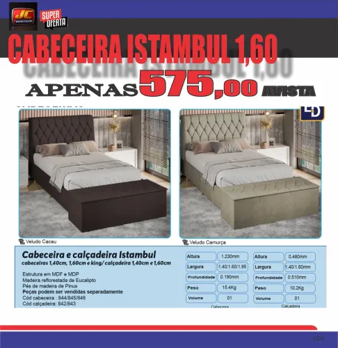 CABECEIRA ISTAMBUL QUEEM
