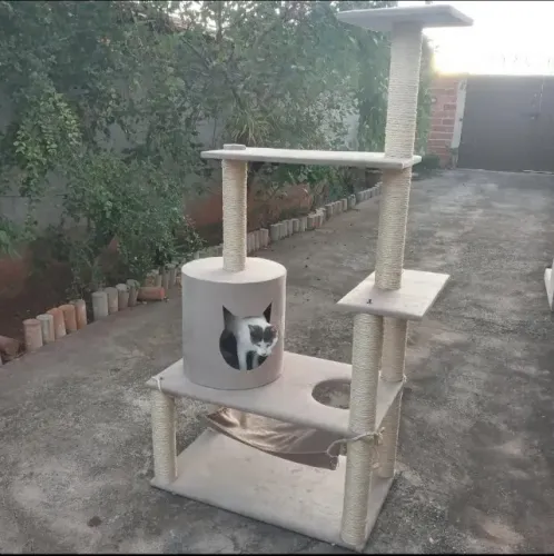 Casa Arranhador Gatos Castelo