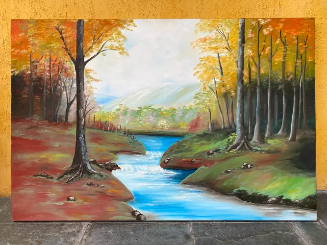 Pintura tela 0,80x1,20cm