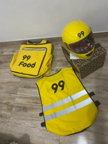 Kit moto entregador 99 food 