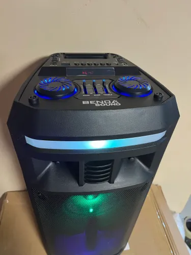 Caixa de som portátil USB 