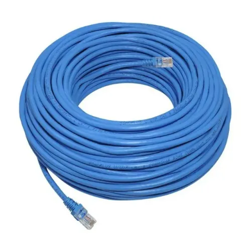 Cabo de Rede CAT6 RJ45 Azul Pronto para Uso com 20 Metros