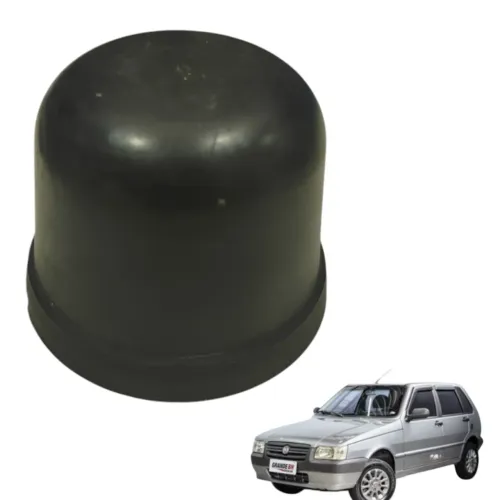 Tampa Amortecedor Traseiro Fiat Uno Mille V * Preto