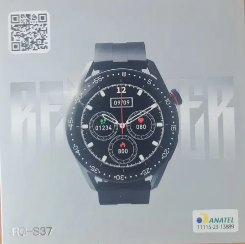 Smartwatch RG-S37 novíssimo e na caixa. Produto de qualidade e com preço super acessível.