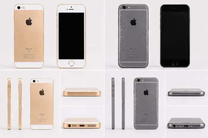 Iphone 5s + iphone 6s 
