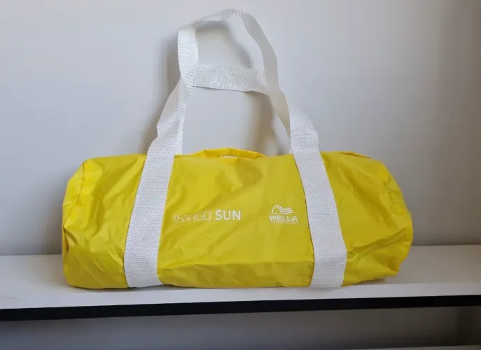 Bolsa Wella amarela (nova)