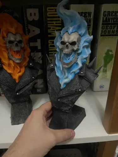 Busto Motoqueiro Fantasma