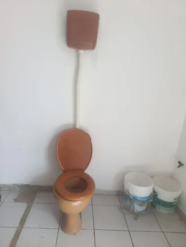 Vaso Sanitário e Gelágua funcionando 