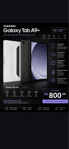 Samsung tab 9A+