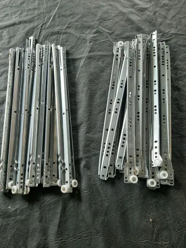 Corrediça 45 cm para gaveta de móvel  (14 pares)