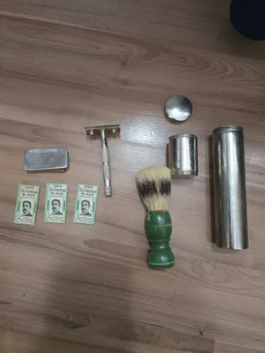 Kit barbeador antigo