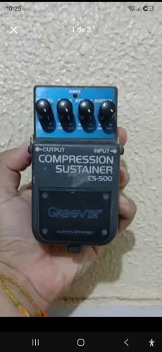 Compressor, phaser e distorção