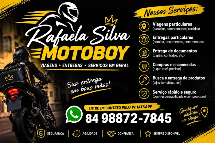 Motogirl para toda hora!
