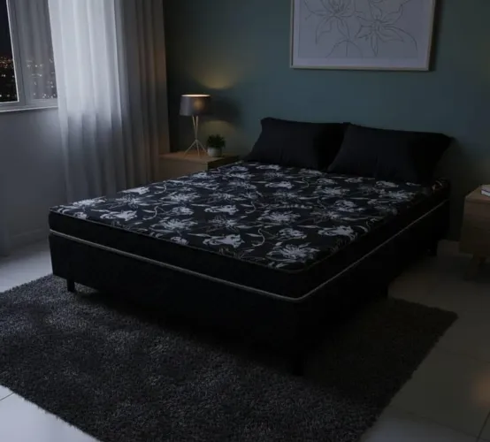Cama casal box nova direto de fabrica.