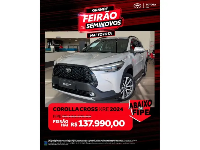 Toyota Corolla Cross XRE 2.0 16V Flex AUT 2024