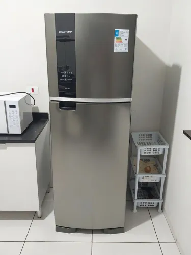 Geladeira Brastemp Inox 375 litros