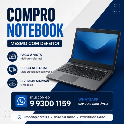 Compr@ de notebook Acer Dell e outros