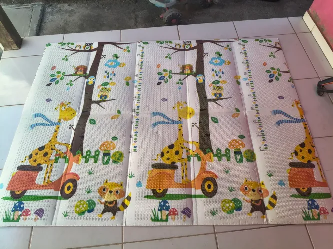 Tapete térmico dupla face para bebê