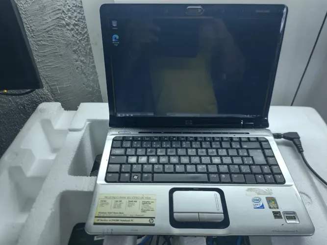 Notebook HP core duo ( ideal para estudar)