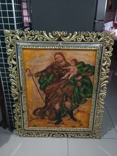 Quadro relógio antigo 