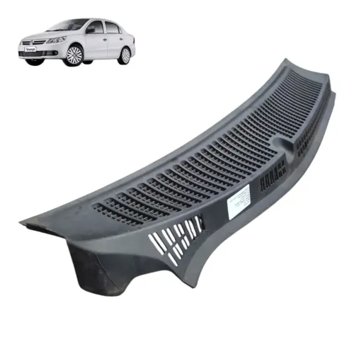 Grade Churrasqueira Lado Direito Vw Voyage Gol Saveiro G5 Preto Plástico