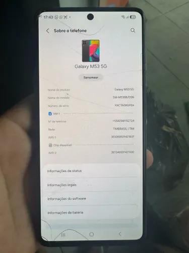 Samsung m53 5g