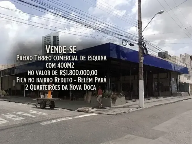 Imóvel para aluguel e venda tem 1000 metros quadrados em Reduto - Belém - PA