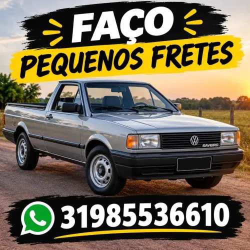 Pequenos fretes na região