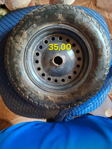 Pneu 3,25" x 8" carrinho de carga