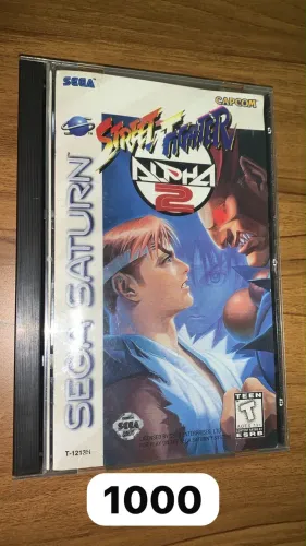 Street Fighter Alpha 2 Sega Saturn Original