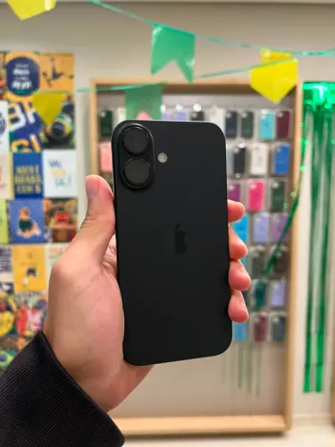 iPhone 16 128GB Preto Seminovo 86% - SEMINOVO 30 DIAS DE GARANTIA
